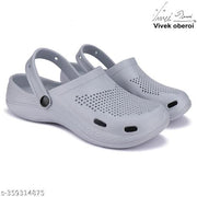 Bersache Comfortable Stylish fashionable Sandals For Men (Grey)