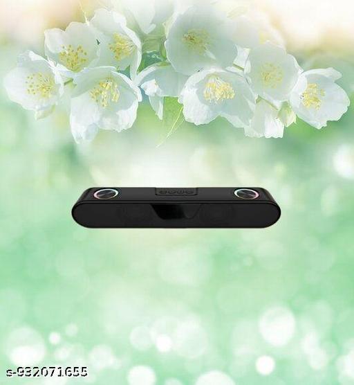 Portable Bluetooth Speaker, 16 Watts, Upto 8h Backup, Dual Drivers + Dual Passive Radiators, Call Function, Bluetooth v5.3 | USB | mSD| AUX, TWS, RGB LED