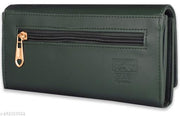 MR. RAAQ Creation Women's Peach Hand Clutch Wallet Purse With Phone Pockets And 4 Separate Card Slots