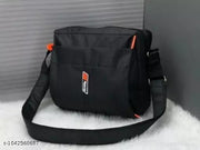 Unisex Waterproof Crossbody Sling Bag for Men & Women | Messenger Side Bag with Multi-Pockets & Adjustable Strap | Ideal for Travel, Office, College & Daily Outdoor Use (Navy Blue)  Grey, & Black