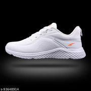 ASIAN Men's DELTA-20 White Sports Running Walking & Gym LIghtWeight Stylish Shoes for Boys & Men