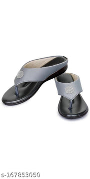 Women Beige Comfort Wedge Slippers with Stylish Stone Work | Daily Wear & Party Use
