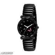 High New Latest Spring Blet Black Dail Women  Watches