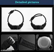 Unisex Digital Watch For Men - Women & Children Digital Watch - For Men & Women New Waterproof Black Digital Jee Shock Unisex Watch For Kids - Boys And Girls