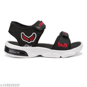 Bersache Kids Casual Black Sandal For Kids (ORI-7020)