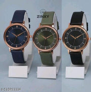 Best Quality Festive Season Flower Designer Round Dial Attractive Leather Belt women watches combo pack of 3 combo wathces for women stylish girl watches combo pack of 3 analog watches wrist watches combo watches