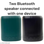 PORTABLE BLUETOOTH SPEAKER PACK OF 2