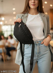 Waist Bag Large Crossbody Fanny Pack for Men & Women Waist Bag