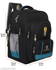 Size: M (15-30L) Right Flex Waterproof School Bags For Boys & Girls 4th Class To 10th Class Heavy Quality backpack Luggage & Travel Bags