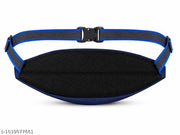 Unisex Waterproof Waist Bag | 3 Zipper Belt Bag | Adjustable Fanny Pack for Travel, Running, Gym, Cycling & Daily Use
