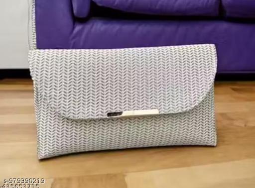 Bridal Clutch for Women | Elegant Shimmer Evening Bag with Detachable Chain Strap | Wedding, Party, Reception & Festive Occasion Hand Purse