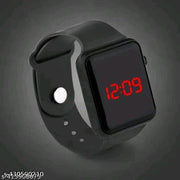 Black smart led square kids