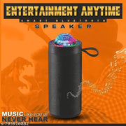 Bluetooth Wireless Speaker | 10W RMS Loud Sound | Retro Design with Type-C Charging, 8H Battery Backup, USB & AUX Input, Portable Home & Outdoor Speaker ( Pack of 1 )