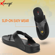 Keneye Fashion Thick Sole Solid Colour Slip On Outdoor Casual Sanda