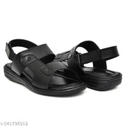 MOSHTO MEN Black Brown  sandal for men