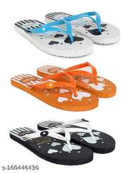 Daily use slipper flip flop for women and girls pack of 3