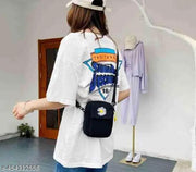 MessengerBag-Black Sling Bag  (Black, 1.5 L)