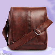 ZipCraze Stylish PU Synthetic Leather Men's Sling Bag Cross Body Travel Office Business messenger