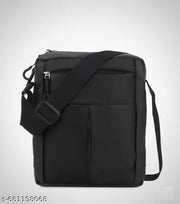 crossbody sling bag for men | casual sling bag for men | Men Sling Bag Stylish Crossbody Shoulder Bag for Daily Use | Men Sling Bag Compact Travel and Casual Crossbody Bag Black