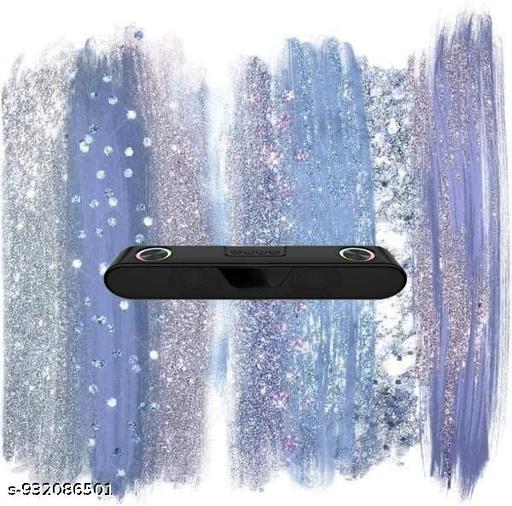 Portable Bluetooth Speaker, 16 Watts, Upto 8h Backup, Dual Drivers + Dual Passive Radiators, Call Function, Bluetooth v5.3 | USB | mSD| AUX, TWS, RGB LED