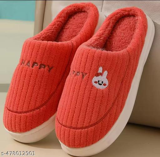 Rabbit Fur Winter Flip flop and Autumn Slipper for Women And Girls Flip Flops Winter Carpet Slippers for Bedrooms (Pack of 1, Pair) Multicolor || Flip-flop and Slipper || Carpet Slippers || House Slipper || Indoor & Outdoor Slipper ||