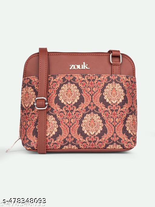 Zouk Jodhpur Damask OOO Sling Bag