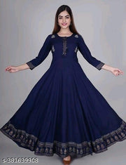 Blue New Gownn