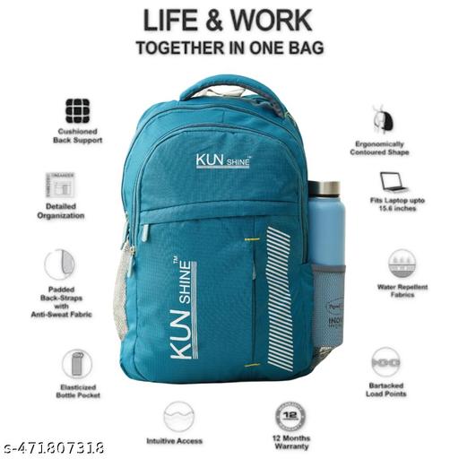 Kunstore 40L Urban Explorer Backpack Versatile Backpack  Everyday Essential Backpack Waterproof Laptop Backpack: Stylish, Durable, and Comfortable Upgrade Your Carry-On Trendy Backpack: Perfect for Work, School, and Travel