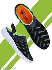 CLYMB Men's Clogs/Sandals with Adjustable Back Strap Ultra Soft & Flexibility Anti Skid Comfortable Waterproof Daily Mules Clogs/Sandals for Men