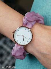 Unique scrunchie watches for women