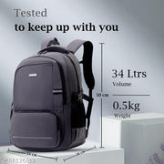 Sports By Tinytot 34 Litre, Stylish & Trendy Water Resistant Hi Storage School Collage Travel Laptop Backpack Bag for Boys, Girls, Mens &  Womens, 20 Inches