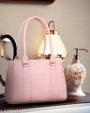 Light Pink stylish ladies purse bag for daily Use. purse for women,women purse,handbags for women and girls,Shoulder Pu-Leather Handbags for Women's