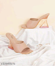 SGR Seldon Stylish Block Heel Slippers