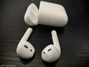 Airpod Pro with Silicon Case True Wireless Bluetooth Earphones with 3 Hours of Playtime & Compatible for all Smartphones (White)
