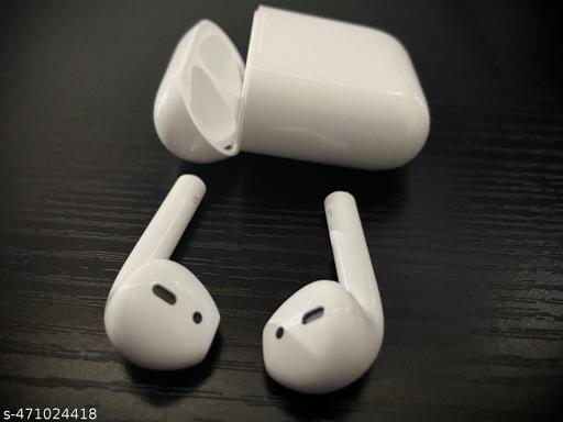 Airpod Pro with Silicon Case True Wireless Bluetooth Earphones with 3 Hours of Playtime & Compatible for all Smartphones (White)