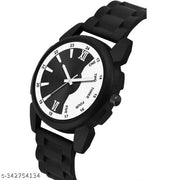 Kacho Line Black Tikal New Pu Men Watch