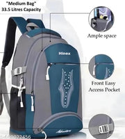 Medium 33.5 L Casual Waterproof Laptop Bag/Backpack for Men Women Boys Girls/Office School College Teens & Students