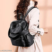 MomsyStore Leather Backpacks For Women And Girls