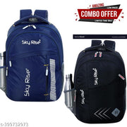 SKY RISE Combo of 2 Backpack Medium Unisex College & School Bags 34 L Laptop Backpack
