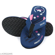 FOOTflow_DOCTOR slipper for women and girls  dr.flipflop  printed causal slipper walking slipper  comfortable _(blue)