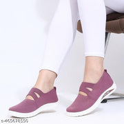 TRASE Women Comfortable Slip-On Shoes - Perfect for Daily Use (42126, Peach)