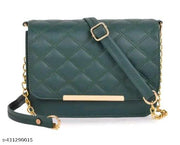 Sling bag stylish design fence imbordered sling bag