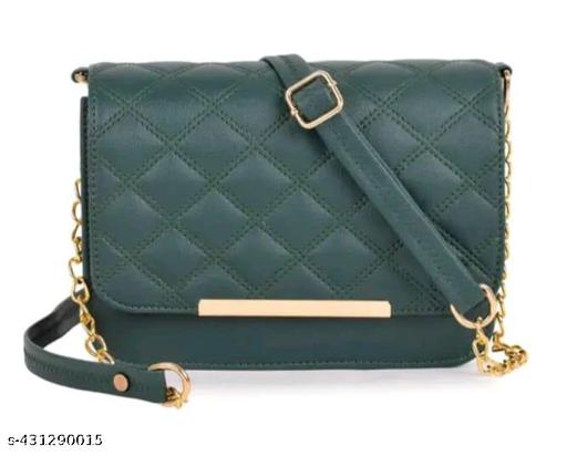 Sling bag stylish design fence imbordered sling bag