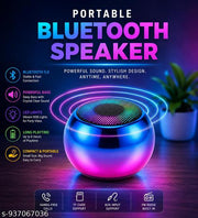 Super Compact Rechargeable Bluetooth Speaker – High Gloss Gradient Metal Finish