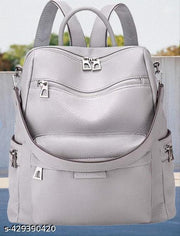 MomsyStore Leatherette Backpacks For Women And Girls