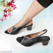 woman new heel sandal