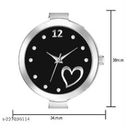 New Fancy Solid Dial Attractive Metal Chain Attractive Bracelet Analog Watch for  Women