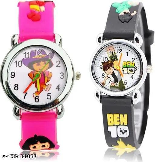 MKR Store New Kids Sports Analog Watch, Multi Function Digital Kids Watches Waterproof Wristwatches Water Resistant | Best Kids gift watch | Best Birthday Gift | Suitable for 3-12 Years for Boys and Girls Combo Pack of 2