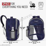 Spacy comfortable 4th to 10th class casual school bags Waterproof college Bag 35 L Laptop Backpack