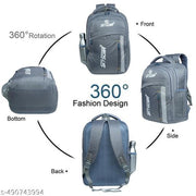 SKY SCRIPT 65L Polyester Travel Duffle Bags/Daffal Bags/Travel Bags/Travelling Bags with Combo of 33L Waterproof Backpack Bag for School/College/Travel /Offices /Boys /Girls and Teens.